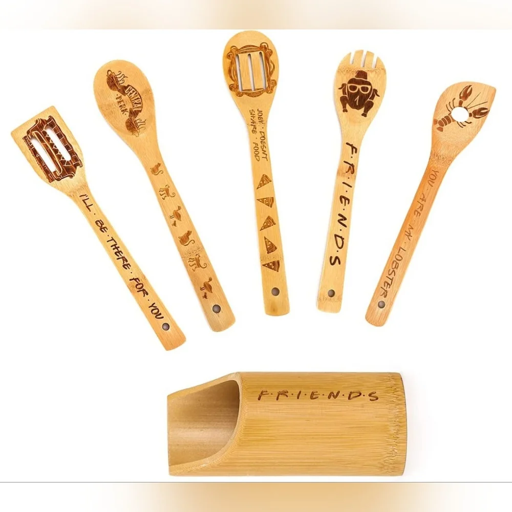 Friends television show wooden spoons